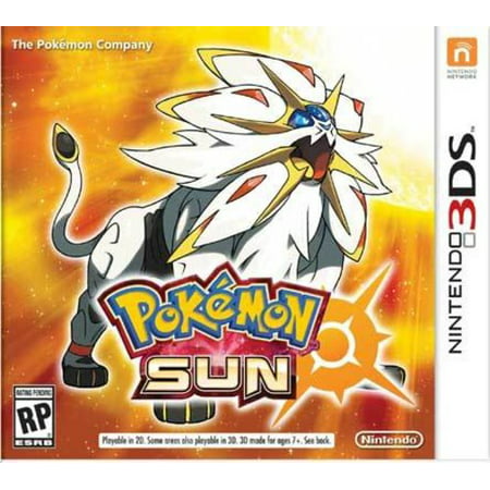 Pokemon Sun, Nintendo, Nintendo 3DS, 045496743925 (Best Starter Pokemon Ultra Sun)