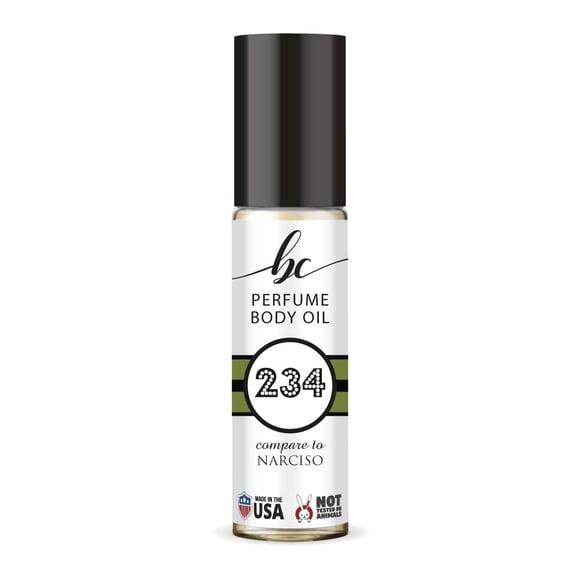 Perfume en aceite corporal BIOCURA 234 inspirado en Narciso 10 ml