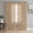 Light Khaki, variant on Indigo Blue Solid Color Sheer Curtains 63 Inches Long, Minimalist Vintage Linen Texture Light Filtering Window Curtains for Living Room, Rod Pocket Voile Sheer Curtain Drapes, 52"W x 63"L, 2 Panels