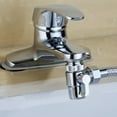 thumbnail image 7 of TOP-MAX Plastic Shower Arm Diverter Valve Adapter Connector Faucet Nozzle (Rubber Washers Included), 7 of 7