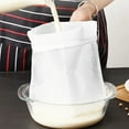 thumbnail image 3 of LOVEVER 5pcs Ultra-Fine Reusable Cheesecloth Bags for Straining  Soymilk Filter  Juice  Wine Dregs  Kitchen Gadgets for Precise Filtration and Squeezing - 45x60cm, 3 of 6