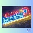 thumbnail image 3 of Shinelab Custom Arcade Neon Sign, Custom Name Arcade Led Sign, Game Room Led Lights Wall Art 2711, 3 of 5
