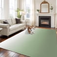 thumbnail image 3 of Sage Green Ombre Area Rug 6x9 FT, Non Slip Living Room Throw Carpet, Modern Sage Green Abstract Art Washable Soft Large Floor Carpet Non-Shedding Rug for Bedroom Dining Room Play Room, 3 of 9