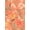 Orange, Pattern 14, variant on ODIKA 4'x6' Yellow Green Vibrant Meadow Pathway Washable Area Rug Impressionist Landscape with Wildflowers for Dorm Room, Small Living Stain Resistant Low Profile, Easy Care