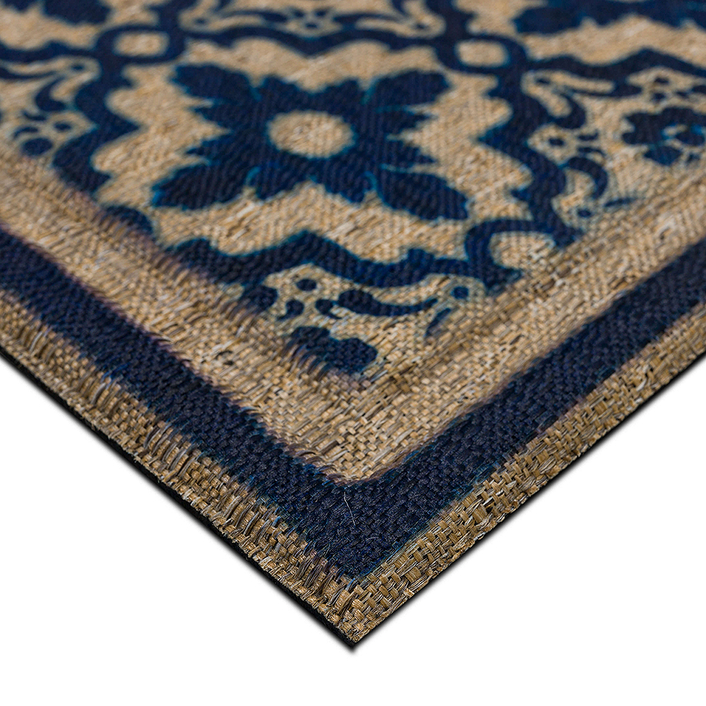 Mohawk Home Inspired Time Outdoor Polyester Door Mat, Navy, 1' 6" X 2' 6"