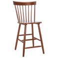 thumbnail image 6 of SAFAVIEH Providence Square Mid Back Counter Stool, Walnut (Set of 2), 6 of 15
