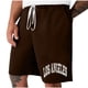 thumbnail image 1 of Mens Casual Shorts Lace-Up Elástico Cintura Bolsillo Ejercicio Fitness Hogar Pantalones de Media Longitud para Diario, 1 of 4