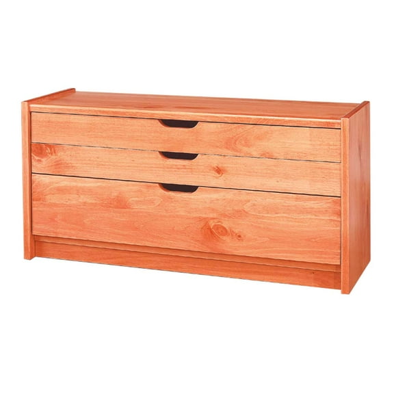 Drawer Chest for Bedroom Heirloom Pine Document Drawer Organizer 16.5 in. Renovators Supply