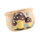 thumbnail image 5 of Maceta de cerámica con decoración de , 10x9x6,3 cm, versátil para sala de estar, adorno de mesa decorativo, decoración de balcón Estilo D, 5 of 8