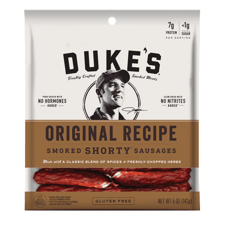 product image of (8 Pack) Dukes Original Shorty Smoked Sausages  5 Oz.