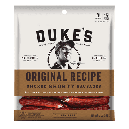 (8 Pack) Dukes Original Shorty Smoked Sausages, 5 (Best Sausage To Smoke)