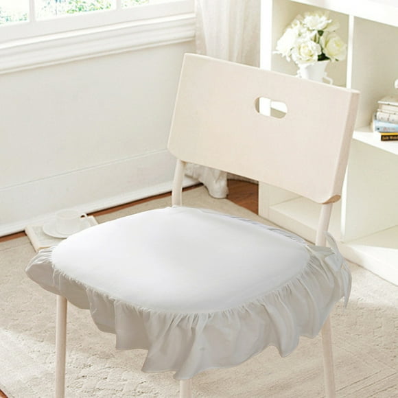 Chmadoxn Tapis de Bureau, Coussin de Siège, Coussins de Chaise Coussin de Chaise Princesse et Coussin de Chaise de Salle à Manger Style Européen en Lin et Housse de Chaise Respirante Fille Mignonne Coussin Lavable Coussin en Coton