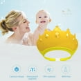 thumbnail image 4 of Shower Shield, Bath Visor, Toddler Eye and Ear Protection Shower Hat for Bath Time, Silicone Adjustable Waterproof Soft Baby Shower Cap, 4 of 9