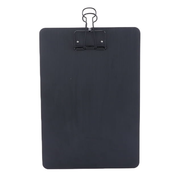 Portapapeles Carpeta Práctico Colgable Multifuncional A Prueba de Óxido Durable Paquete Múltiple Portapapeles para Escribir PinturaNegro