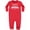 Red, variant on Injustice Anywhere is a Threat to Justice Everywhere Martin Luther King Jr. Baby Fleece Romper