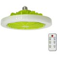 thumbnail image 1 of Ventilador de techo E27 con luz y control remoto, luz de ventilador inteligente, ventilador de iluminación, lámpara de ventilador de techo LED para dormitorio, cocina C, 1 of 8