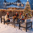 thumbnail image 5 of LayinSun Aluminum Outdoor Patio Loveseat, 2 Seater Sofa Chair with Cushions, 5 of 7