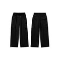 thumbnail image 3 of Usaibhir Girls Cargo Pants Casual Drawstring Jogger Sportswear Parachute Pants 7-14T, 3 of 8