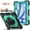 Mint, variant on Allytechgroup iPad Air 11 Inch M4 M3 M2 2026 2025 2024 Case Cover with Pencil Holder, Rugged Heavy Duty Protection with Kickstand & Hand Strap Shockproof Kids Friendly Case for Apple iPad Air 11"