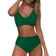 thumbnail image 4 of Traje de baño para mujer, moda para mujer, traje de baño sólido sin mangas, push-up, acolchado, traje de baño, ropa de playa, trajes de baño para mujer, 4 of 6
