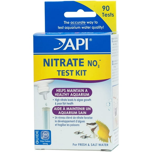 API Nitrate Test Kit for Fresh and Saltwater Aquariums [Aquarium Water Test Kits, Aquarium Supplies] 3 count