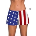 thumbnail image 2 of Greeniant Traje de baño Ajustable Buena elasticidad Piernas de pantalón ensanchadas Pantalones cortos Traje de baño transpirable Diferentes tamaños Deportes acuáticos Bandera nacional METRO Greeniant OD020167-50B, 2 of 6