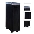 thumbnail image 3 of Cubo de almacenamiento de ropa tamaño compacto multifuncional tela Oxford 600D cesto de ropa ligero resistente al desgaste 4 ruedas para uso doméstico, 3 of 7