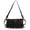 black, variant on Punk Ruffle Rivet PU Underarm Handheld Shoulder Crossbody Bag Fashion Street Trendy Small Bag Unique Handbags in Black for Daily Outfits