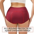 thumbnail image 4 of Women's Pants Four Layer Leak Proof Absorbent Reusable Underwear, High Absorbency, Leakproof Design, Reusable & Washable, 4 of 7