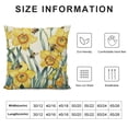 thumbnail image 5 of Qinduosi  Spring Throw Pillow Cover Set of Inch Spring Summer Flower Cushion Case for Sofa Couch, 5 of 5