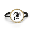 thumbnail image 1 of Scorpion Naturel Insecte Curling Argent Métal Cheveux Cravate et Bande de Caoutchouc Coiffe, 1 of 3