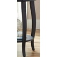 Better Homes & Gardens Round Accent Table with Drawer, Black