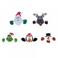 thumbnail image 5 of Christmas Santa Claus Fence Peeker Decoration, Reindeer Peeking Garden Yard Art Xmas Home Patio DIY Holiday Decor Outdoor Cute Garden Fence Sign Ornament, 5 of 5