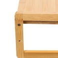 thumbnail image 2 of HONMEET Bamboo Computer Heightening Stand Khaki Rectangular 1Pack for Desk and Home Use, 2 of 8