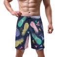 thumbnail image 2 of NICKSUN Men's Swim Trunks, Cute Print Quick Dry Summer Board Beach Shorts with Mesh Lining and Pockets, 2 of 6