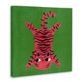 thumbnail image 4 of Stupell Industries Funky Retro Cat Pink Animals Painting Wrapped Canvas Art Print Wall Art, 24 x 24, 4 of 8