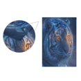 thumbnail image 3 of Birthday Party Garden Flags Outdoor Patio Decoration Flags 28x40in Blue Tiger, 3 of 6