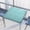 A:color4, variant on Outdoor Square Tablecloth with Elastic Edge Fitted Square Table Cover Wipeable Blue Wood Seaside Table Cloth for Outdoor Indoor Patio Dining Kitchen Decor for 34x34inch Tables