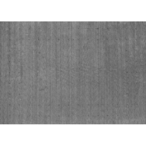Ahgly Company Indoor Rectangle Abstract Gray Contemporary Area Rugs, 5' x 7'