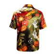 thumbnail image 2 of Kiijoy Boys Halloween Funny Graphic Shirt Short Sleeve Button-Up Shirt, Green, Sizes 4-14, 2 of 5