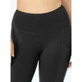 thumbnail image 4 of KOGMO Womens Active Workout Full Length Cotton Leggings with Pockets (S-XL), 4 of 5