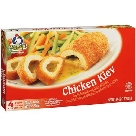 Antioch Farms: Breaded Chicken Filled With Butter, Spices and Chives Chicken Kiev, 24 oz
