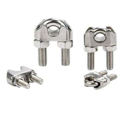 

(1pcs) M16 304 Stainless Steel U-shaped Steel Wire Rope Clip Suitable for 16mm steel ropes .