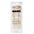 thumbnail image 2 of Time and Tru Women's Multi-Color Hair Clip Set, 10-Pack, Off-White, 2 of 2