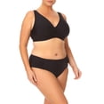 thumbnail image 4 of Time and Tru Women's and Women's Plus Size Wrap Swim Top, 4 of 6