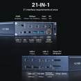 thumbnail image 2 of Estación de Acoplamiento ACASIS Thunderbolt 4 40Gbps HDMI 8K60Hz, 2 of 8