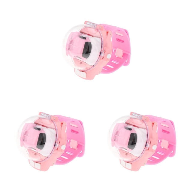 Vogacara Mini Cartoon RC Small Car Analog Watch for Kids Toddlers Birthday Present Type1