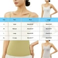 thumbnail image 3 of Staron Summer Sleeveless Camisole for Women Casual Round Neck Tank Top with Padded Bra Comfy Basic Solid Color V-Neck Cami, Green L, 3 of 7