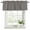 Black Beige, variant on Purple Striped Curtain Valances for Windows, Kitchen Valance Window Treatments Panel 2 Pack, Modern Simple Farmhouse Beige Vintage Rod Pocket Short Curtains for Bathroom Bedroom 42 x 12 Inch