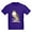 Purple, variant on - Peregrine Falcon Bird Kids Dark T Shirt - Dark T-Shirt Kids XS-XL